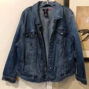 Torrid Distressed Denim Jacket